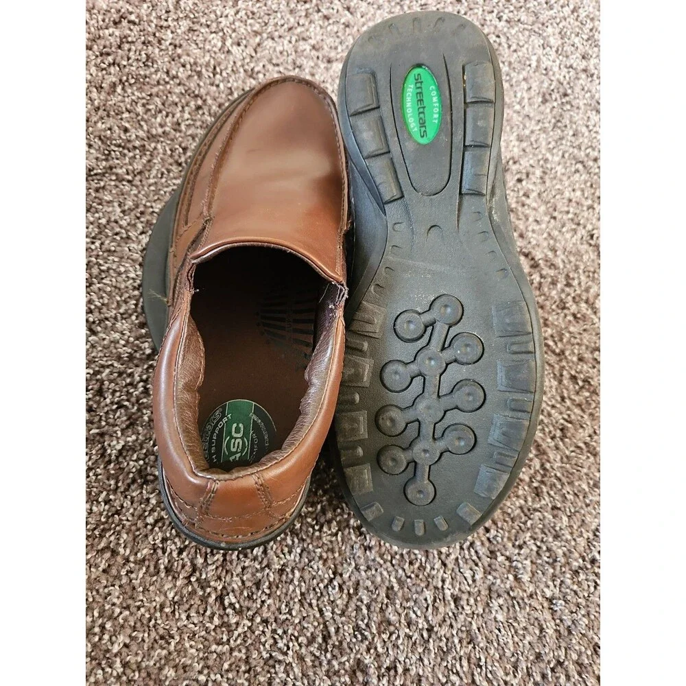 Streetcars Carrera Men's  Leather Slip On Loafers Size 12 M